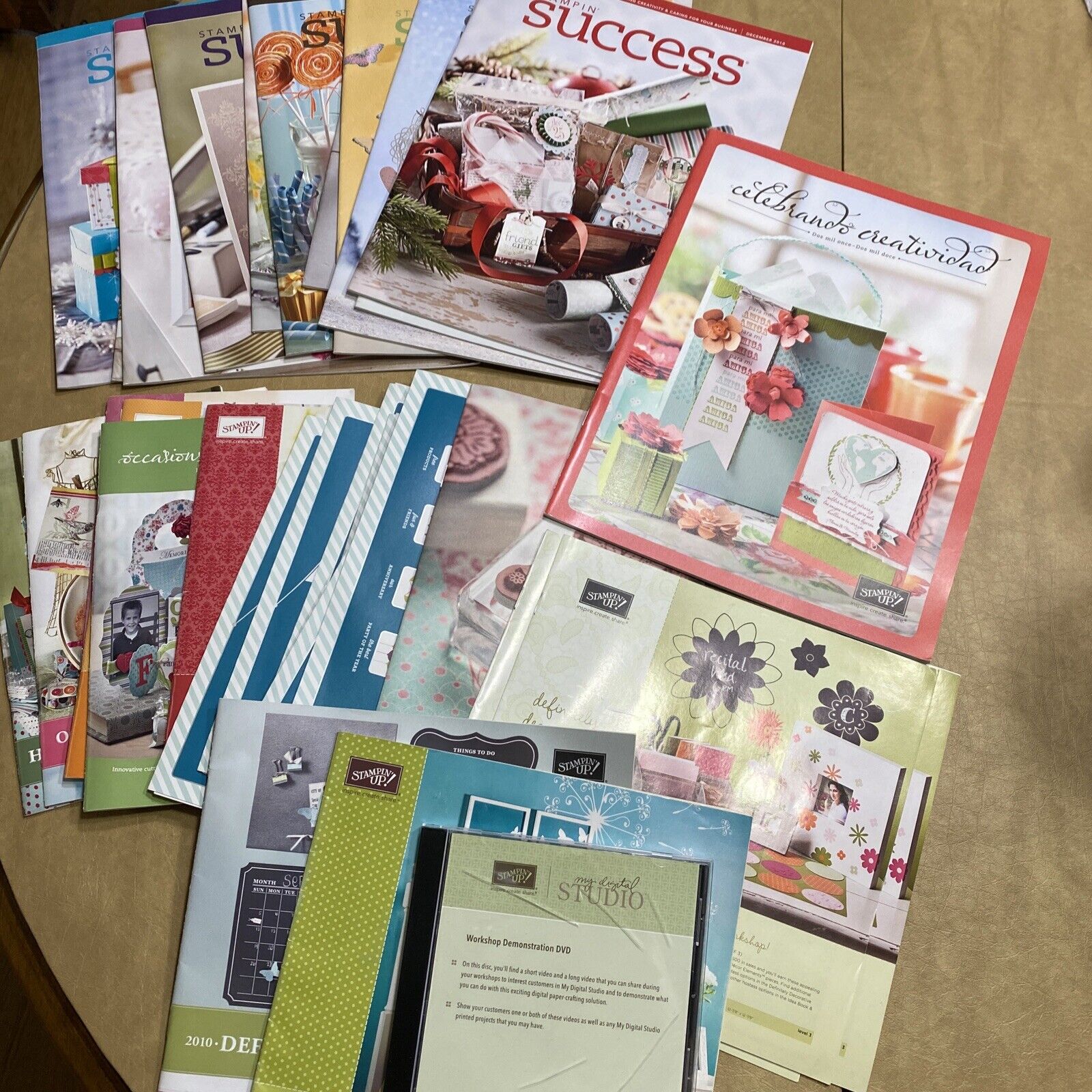 Lot Of Stampin Up Stampin Success Magazines & Catalogs Minis And More