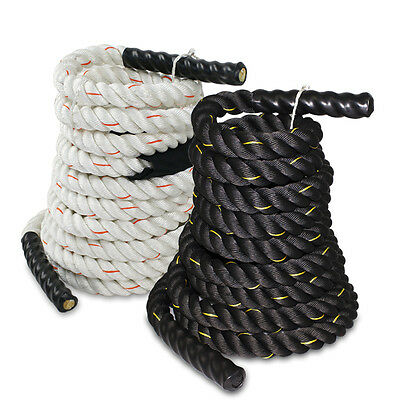 1.5" 2" Battle Rope Workout Arm Exercise Strength Power Muscle-tone 30/40/50ft