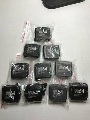Lot Of 10 New Jumper Paks For Nintendo 64 - N64 Console Ram Packs With Tools!
