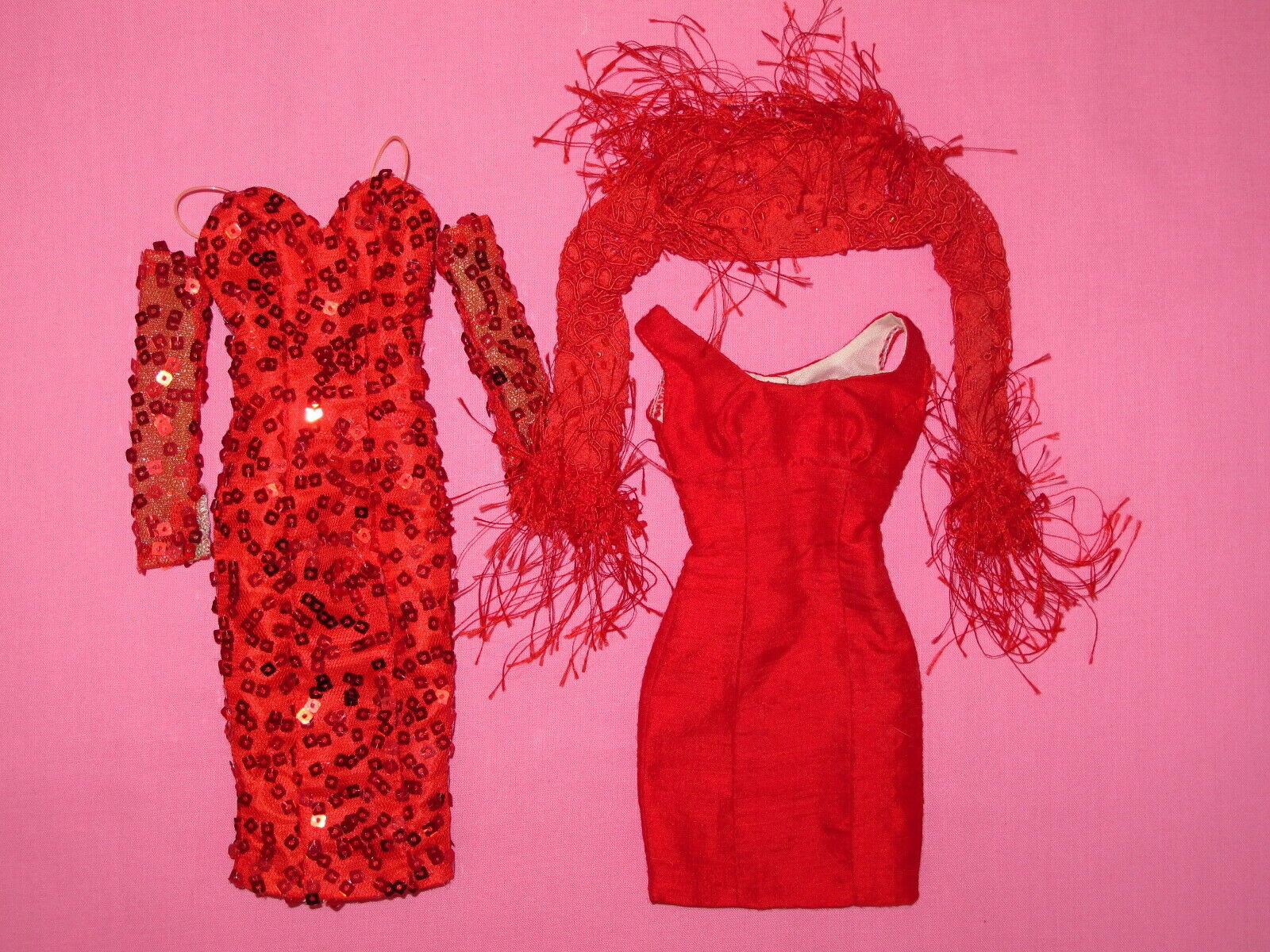 Tonner - Lot Of Red Tyler Wentworth Boutique 16" Fashion Doll Clothes