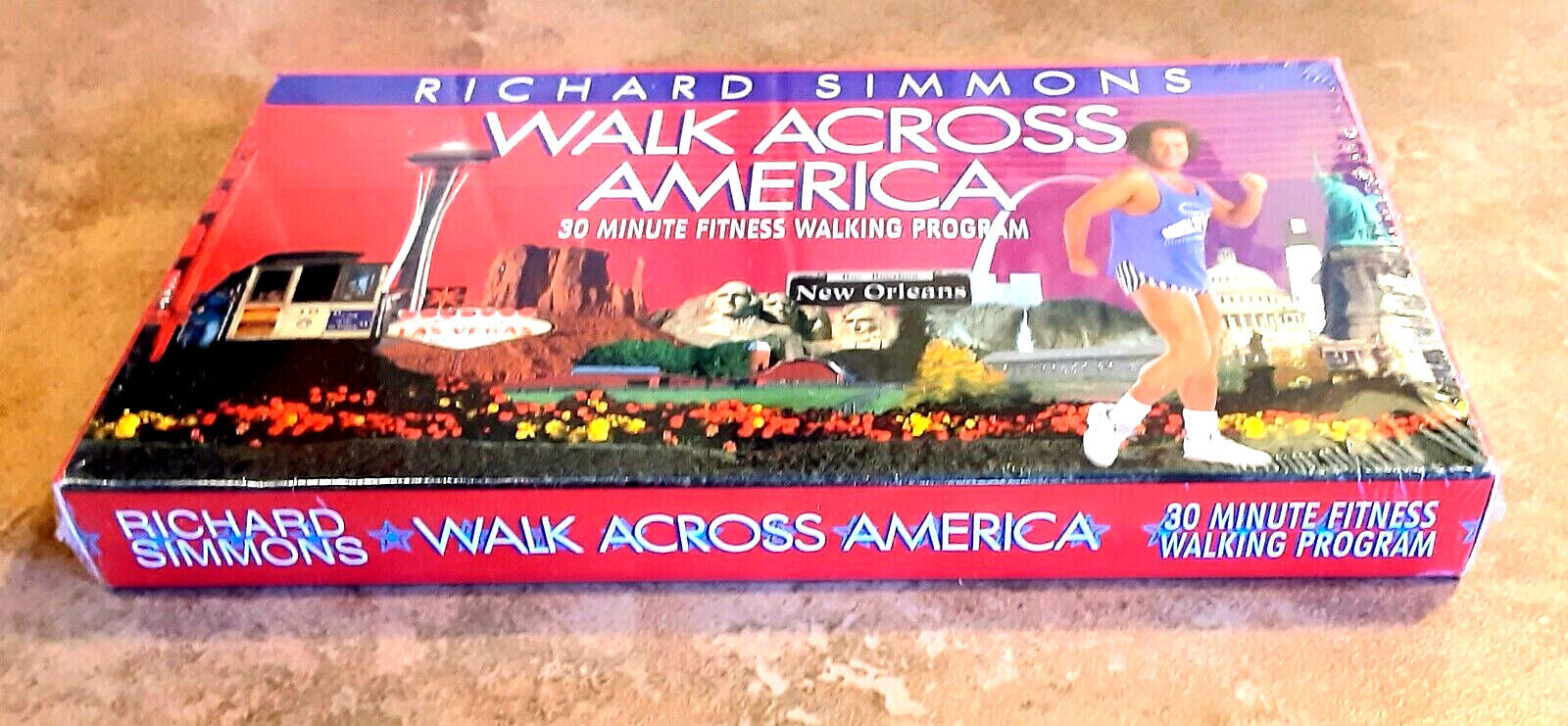 Richard Simmons ~ 'walk Across America' • 30-minute Fitness Audio Cassette (new)
