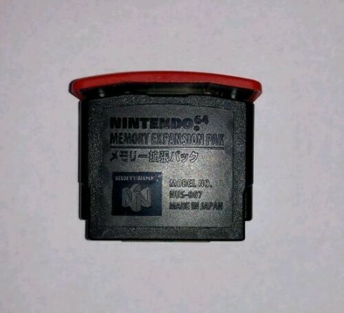 Nintendo 64 Expansion Pak Pack Official N64 Memory Pack Oem Original Nus-007