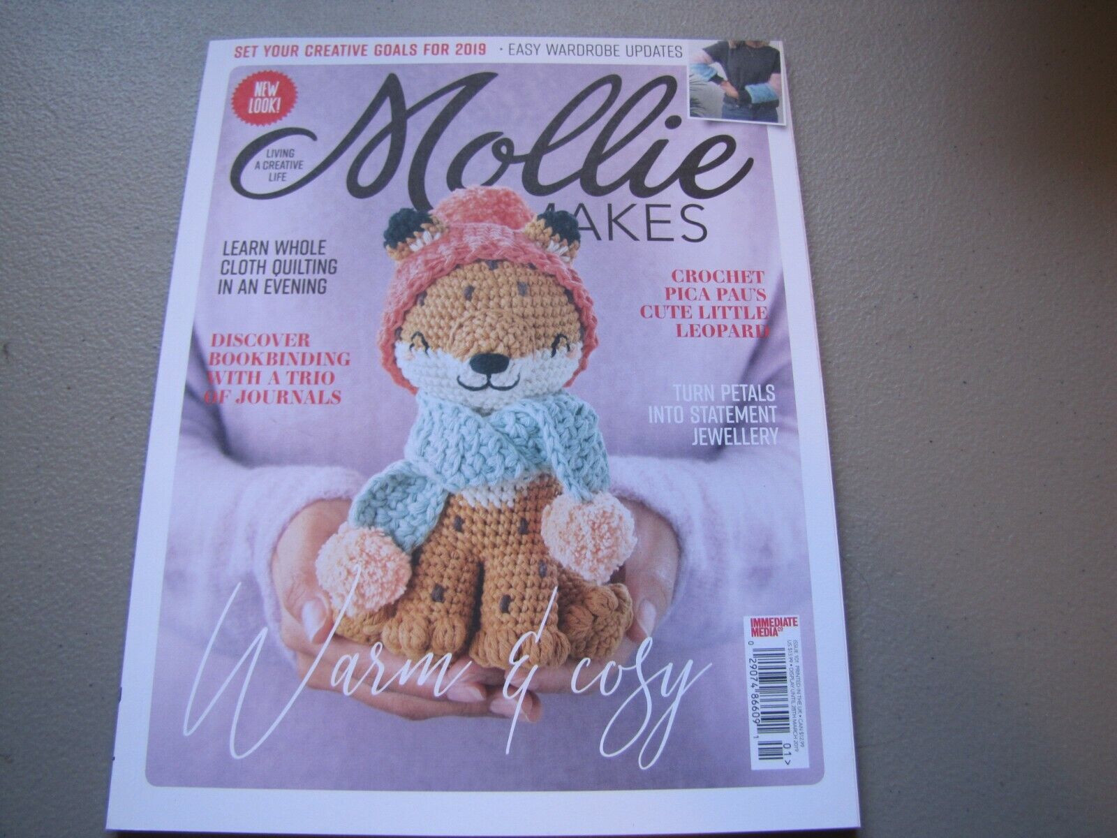 Mollie Makes Crafting Magazine Lot Of 1