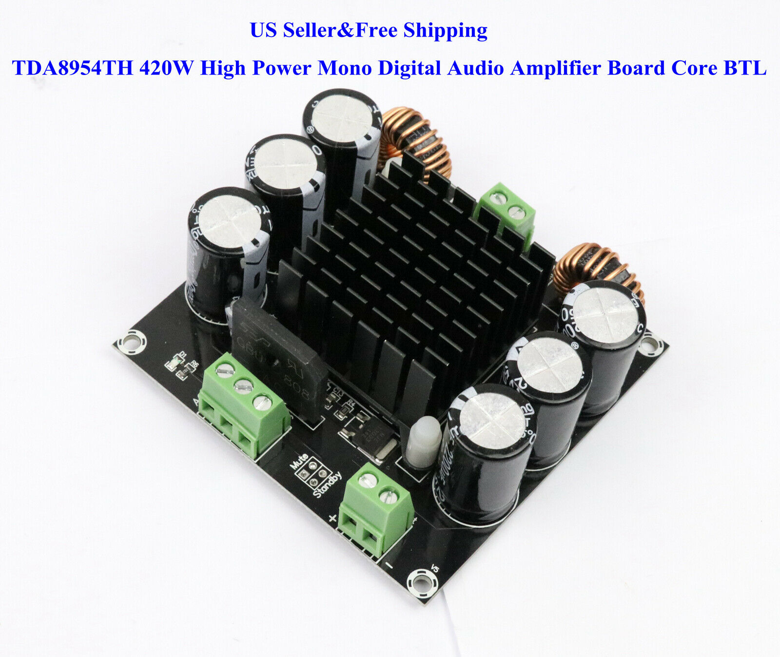 Us Tda8954th 420w High Power Mono Digital Audio Amplifier Board Core Btl Class