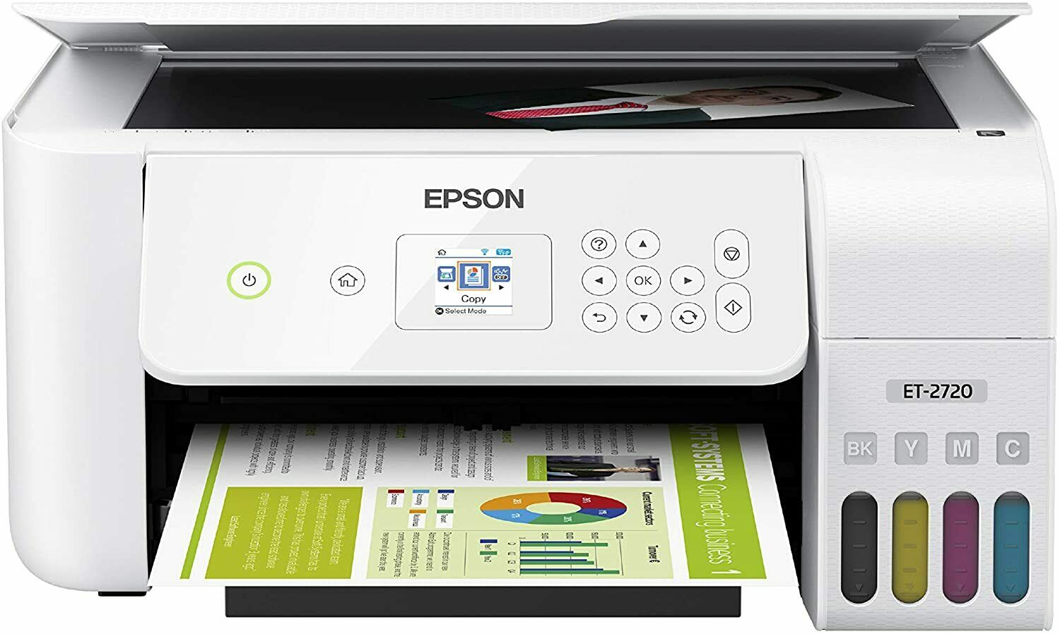 Brand New Epson Ecotank Et-2720 Wireless Color All-in-one Supertank Printer