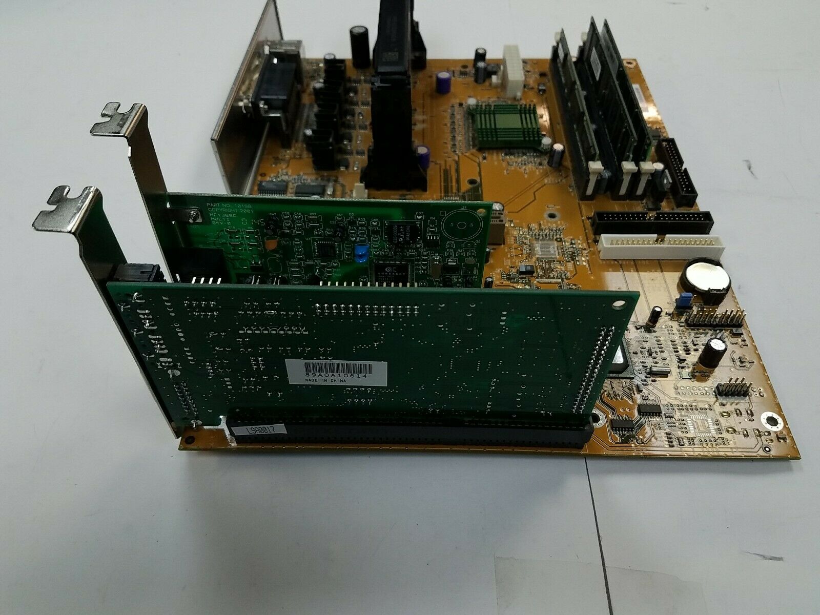 Fic Sd-11, Amd Athlon, Amd Motherboard, With Ram, Network Card, Sound Card