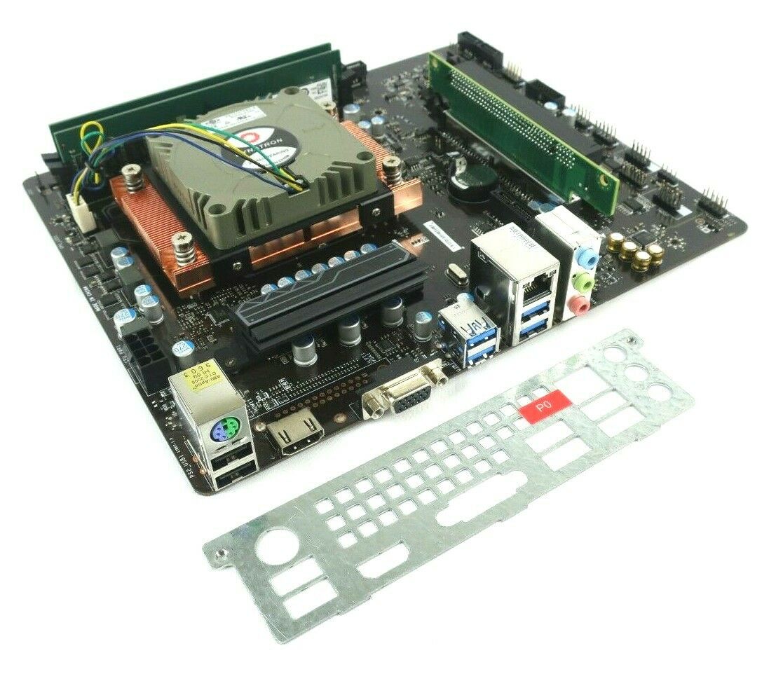 Msi A320m Pro-vh Plus Gaming Motherboard Amd Ryzen 5 1400 Cpu 16gb Ram Io Fan
