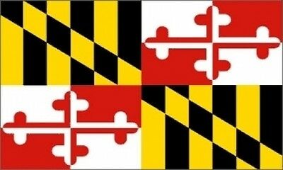 3'x5' Maryland State Flag Usa Outdoor Indoor Banner Heraldic George Calvert 3x5