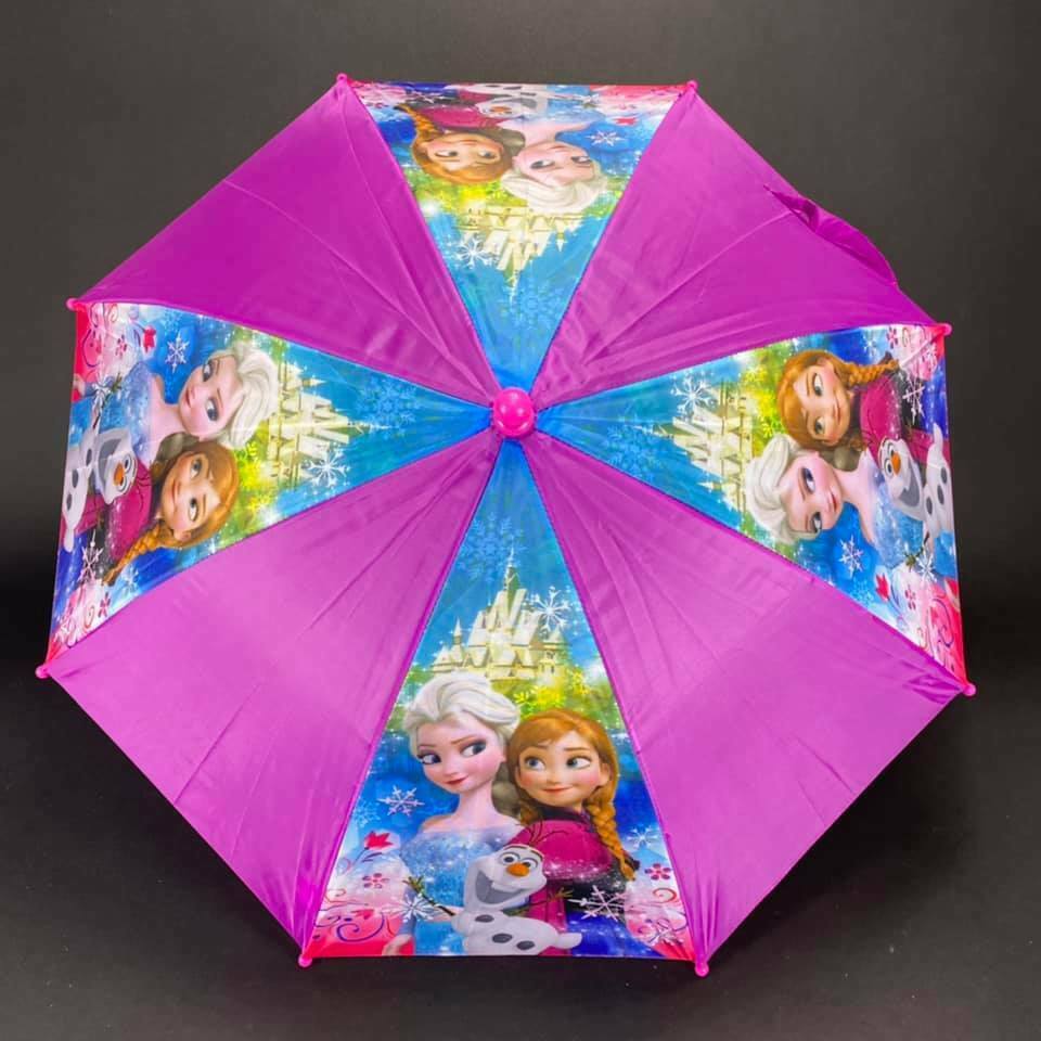 Disney Frozen Queen Elsa Anna & Olaf Umbrella Molded Umbrella For Girls