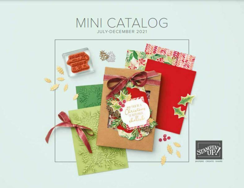New Stampin' Up! 2021 Holiday Mini Catalog* Rubber Stamps*paper Crafts Scrapbook