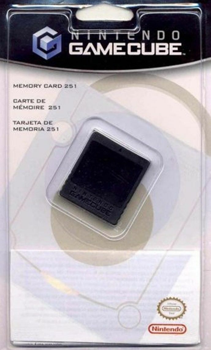 Gamecube 251 Memory Card [video Game]