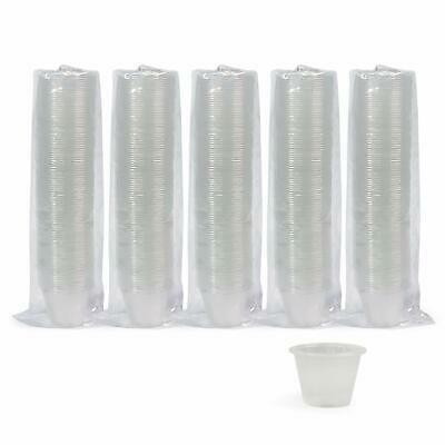 Medpride Disposable, Graduated, Plastic Medicine Cups- Bulk Set Of 500, 1 Ounce