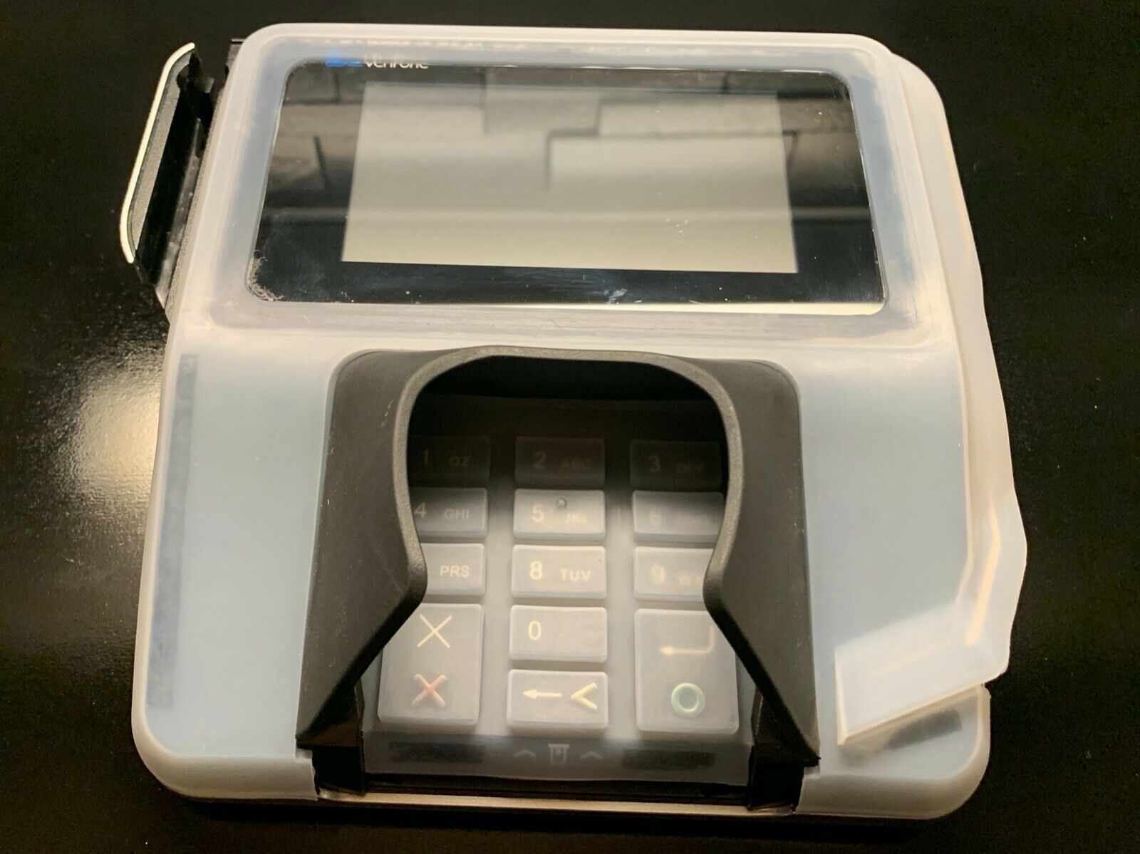 Verifone Mx915 Full Antimicrobial Cover W/ Tempered Glass Screen Protector