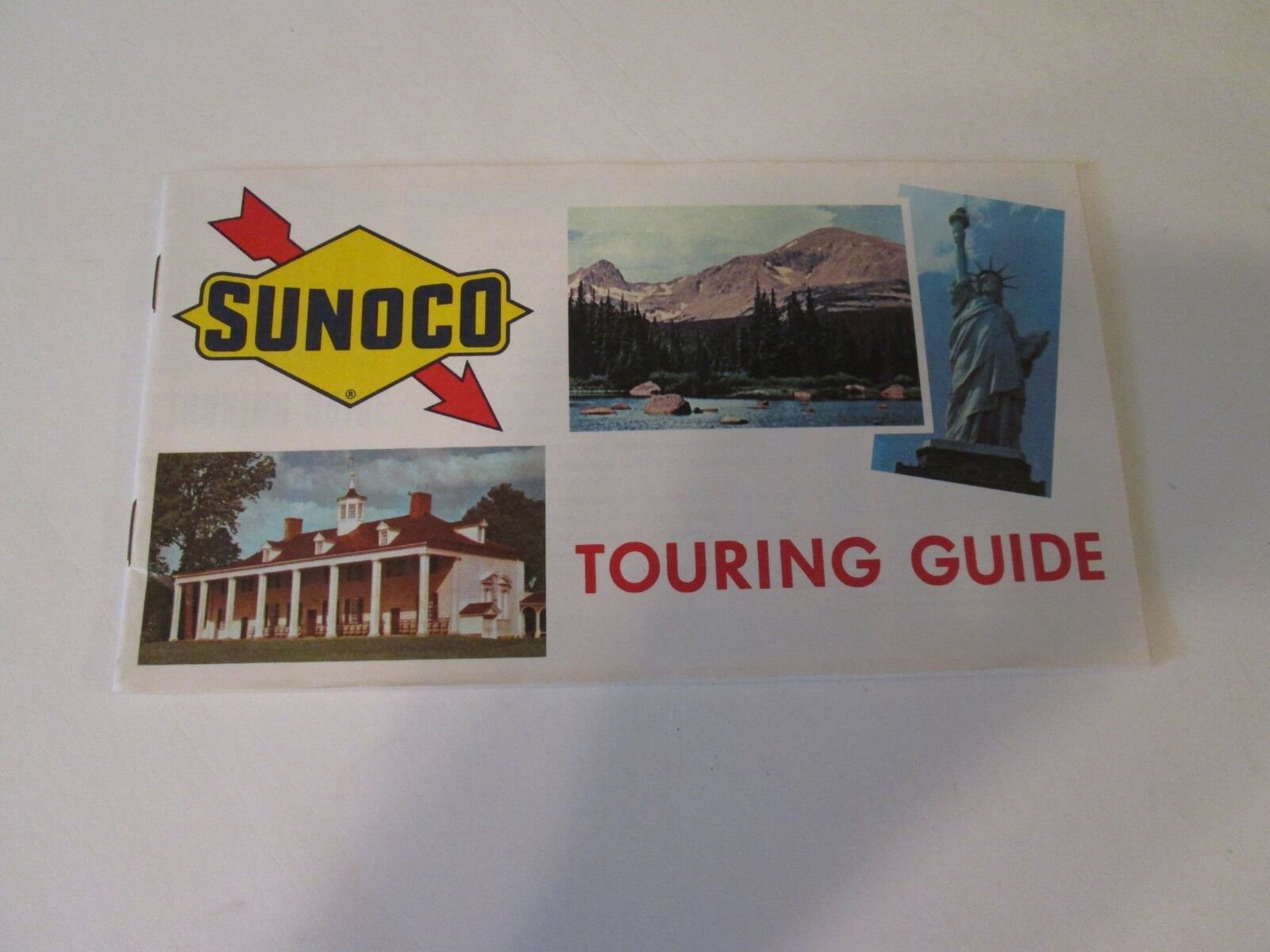 Vintage 1965 Sunoco Touring Guide Road Map Booklet