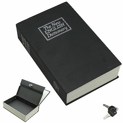 Dictionary Hollow Book Safe Diversion Secret Stash Booksafe Lock & Key Medium Bl