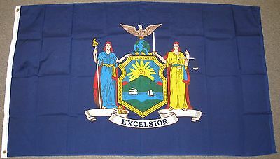 3x5 New York State Flag Ny Flags States Big Apple F264