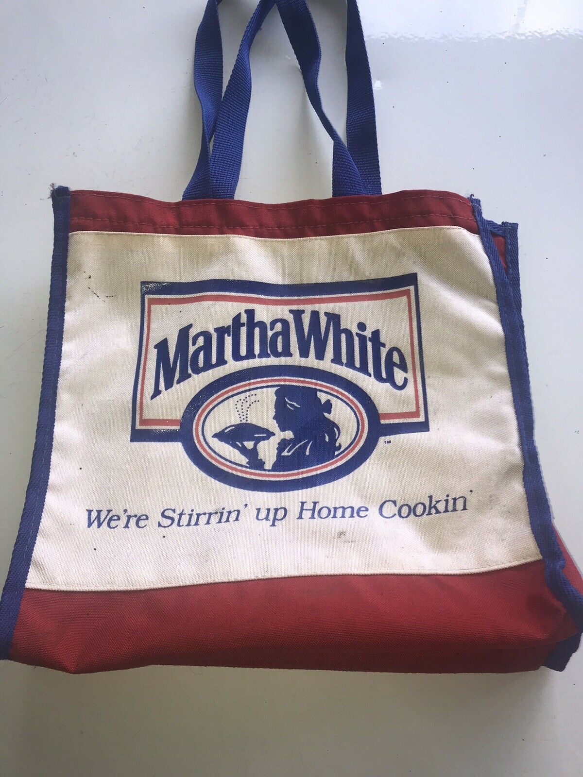 Martha White “ We’re Stirrin ‘ Up Home Cookin” Collectible Advertising Bag