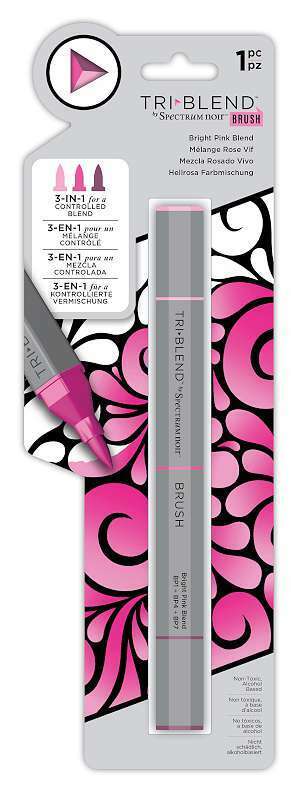 Spectrum Noir Triblend Brush Marker Bright Pink Blend 709650920972