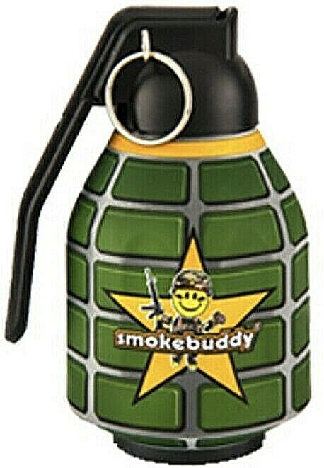 Smoke Buddy The Original Personal Air Filter "grenade" W/ Free Keychain