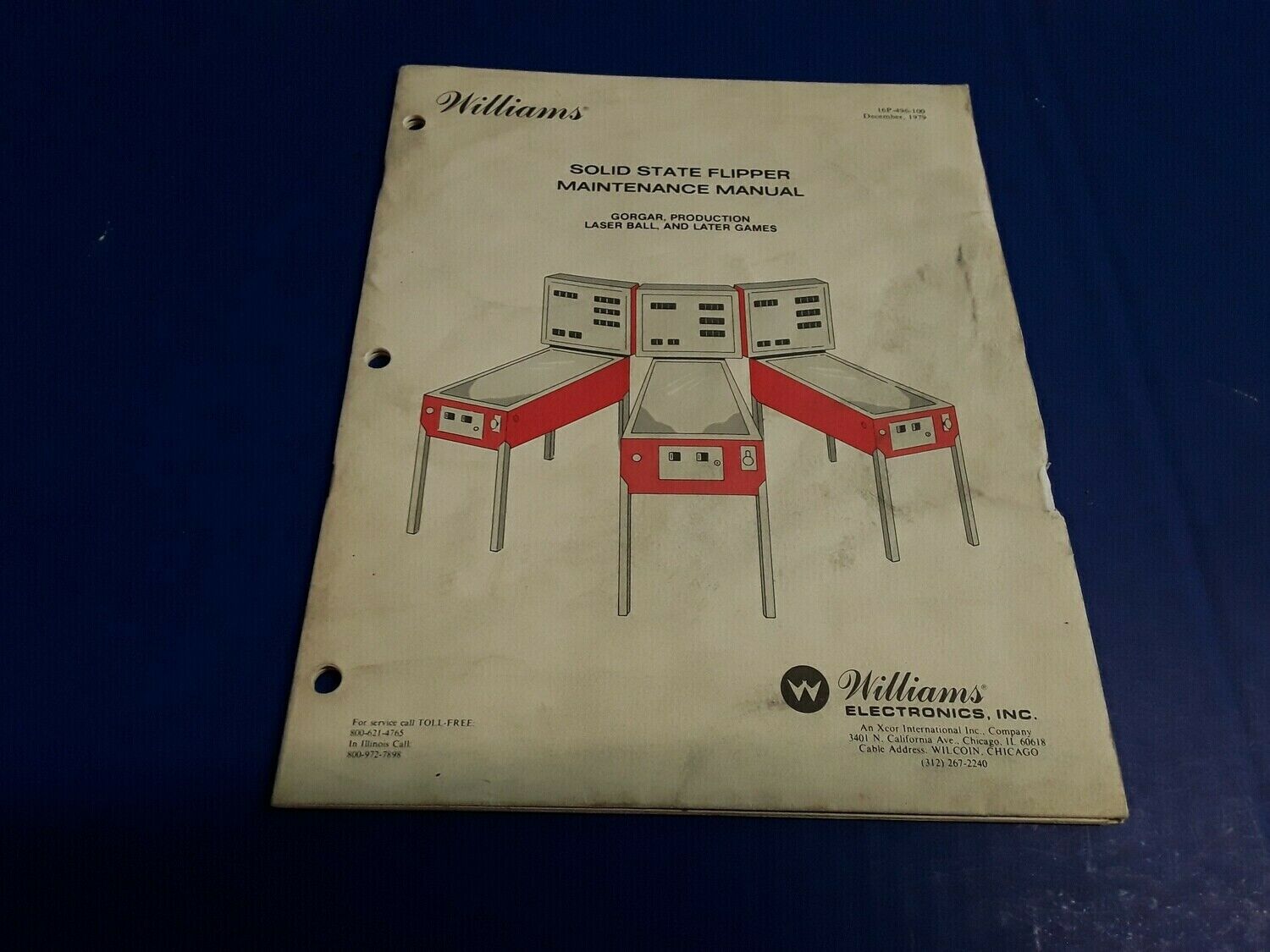 Solid State Flipper Maintenance Manual For Williams Pinballs
