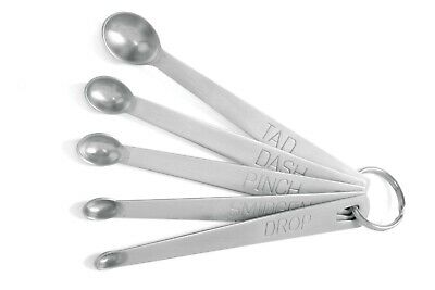 Norpro 5 Piece Stainless Steel Mini Measuring Spoon Set