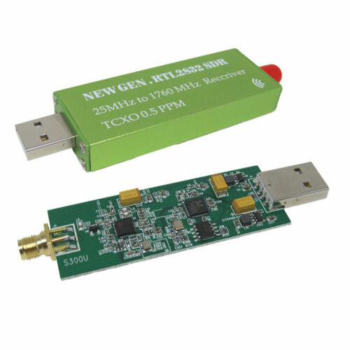 Usb Dongle Rtl2832u + R820t2 + 1ppm Tcxo Tv Tuner Stick Receiver Oscillator