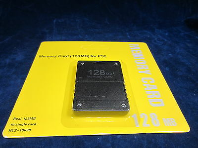 Old Skool Playstation 2 Ps2 128mb Memory Card ** Brand New **