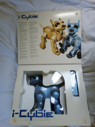 I-cybie Tiger Electronics Hasbro Blue Robot Dog