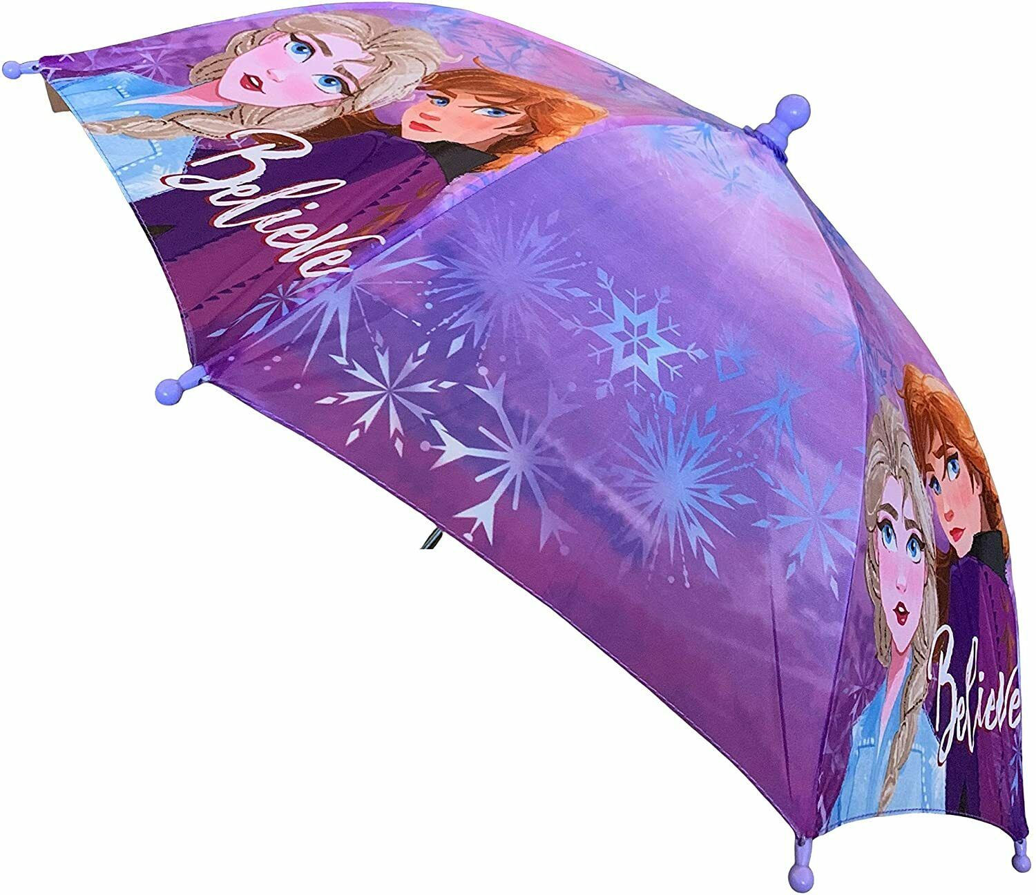 Disney Frozen Elsa Anna Little Prek Girls Kids Umbrella Pink Purple Rain Toddler
