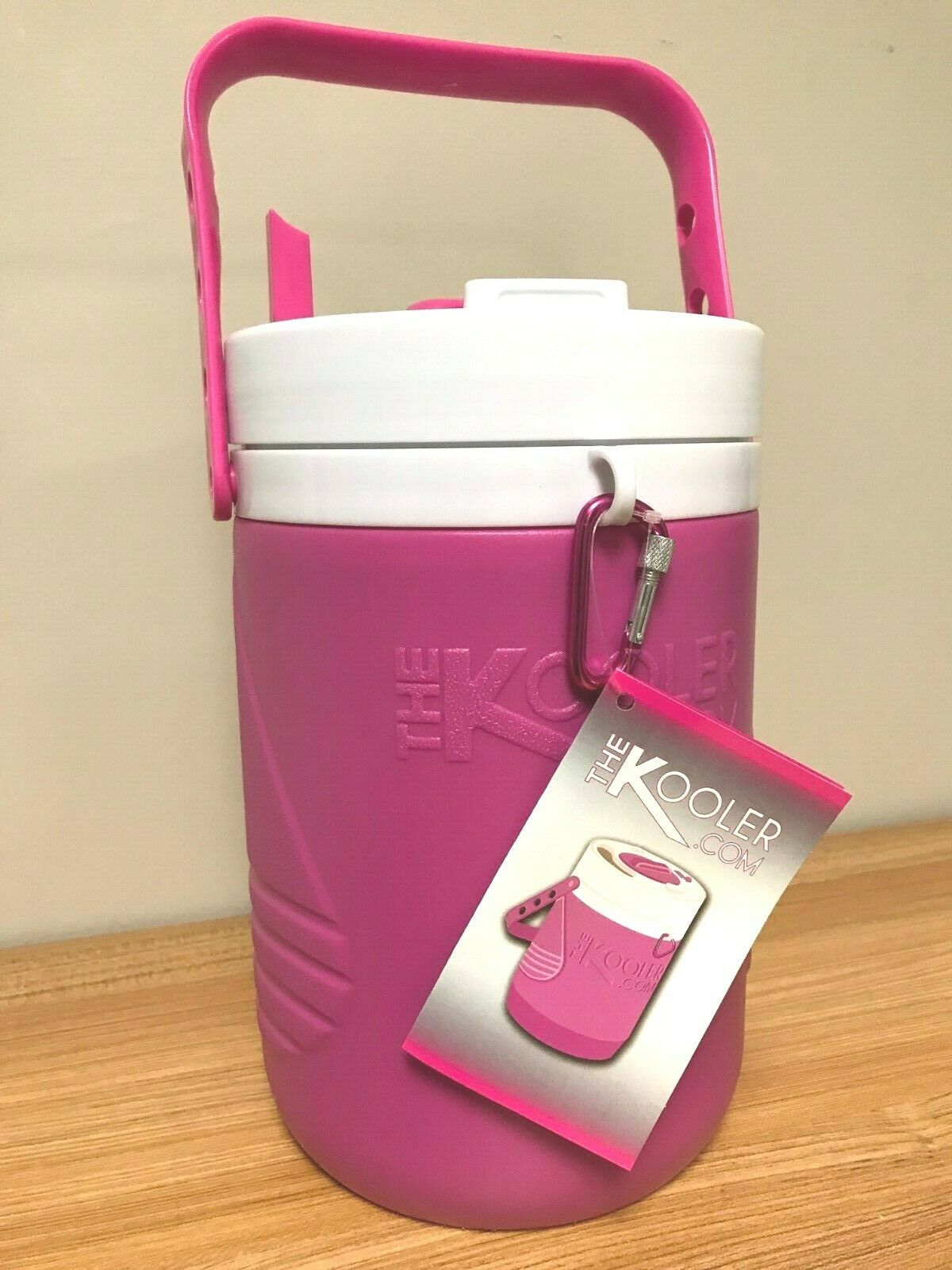 The Kooler 2.0 Portable Pink Sport Gallon Cooler + 2 Shaker Cups -  Sale