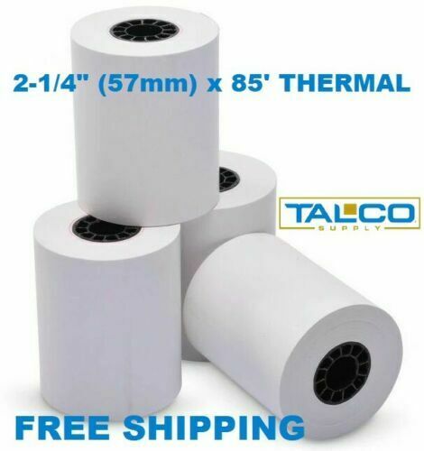 Nurit 2085 / 8320 10 (ten) Thermal Paper Rolls With Free Priority Mail Shipping!