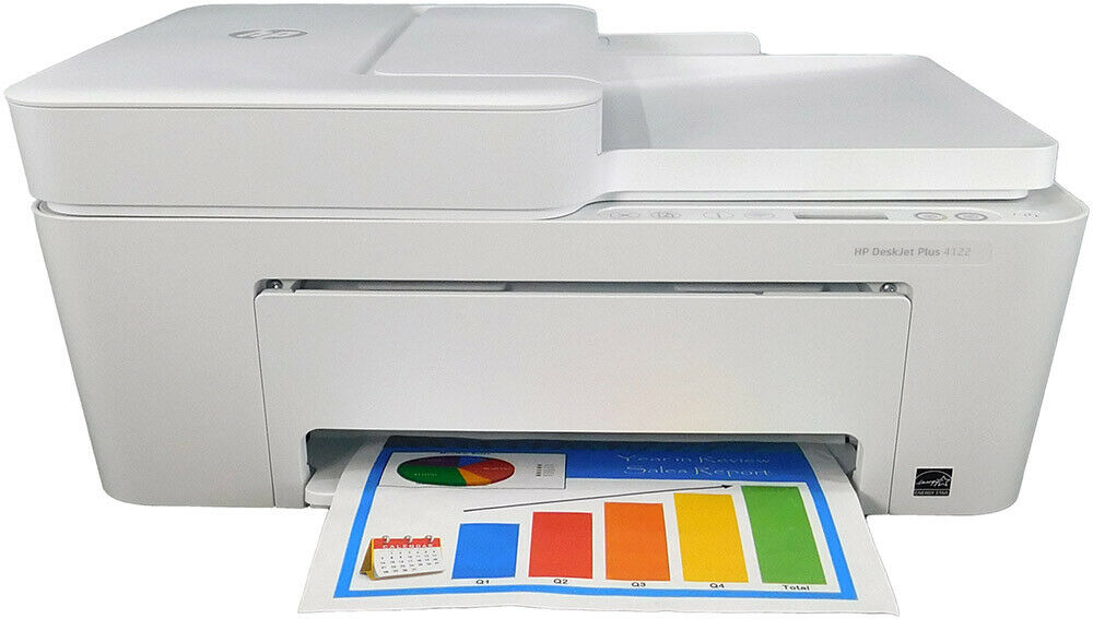 Hp Deskjet Plus 4122 All-in-one Printer - New (open Box)