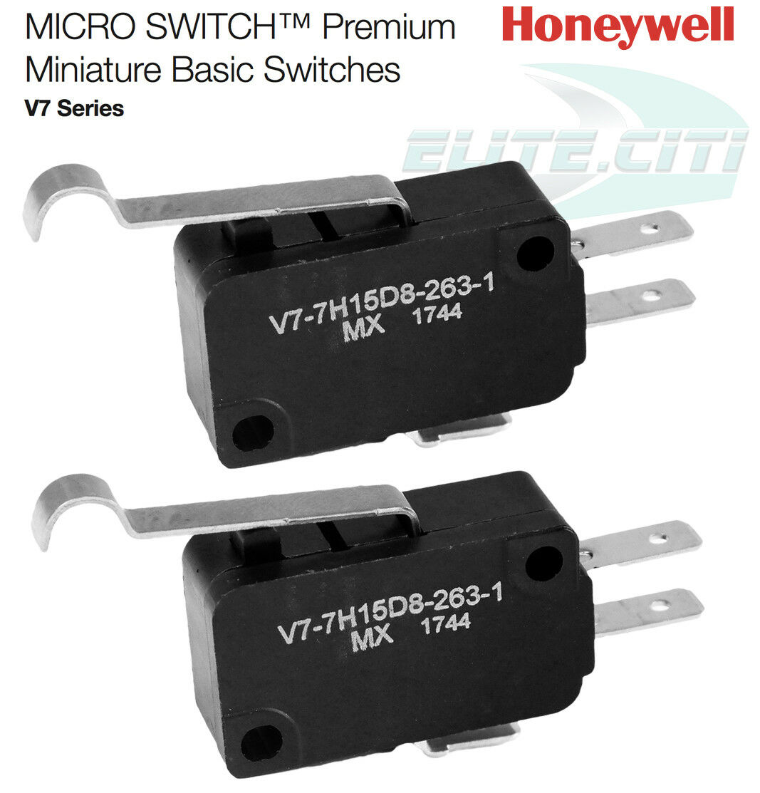 (pack Of 2) Club Car Golf Cart Part 3 Prong Micro Switch Replace Oem #1014807