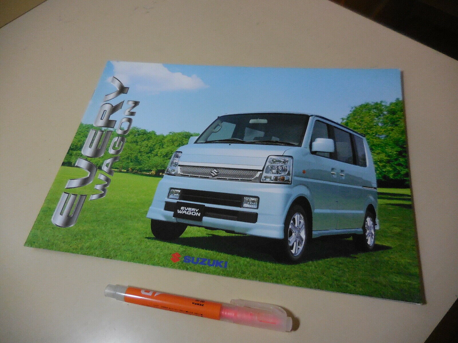 Suzuki Every Wagon Japanese Brochure 2008/04 Da64w K6a Kei K-car 660cc