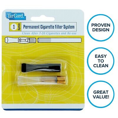 Targard Filter Tip: Cigarette Smoking Holder Tobacco Pipe Block Tar Block