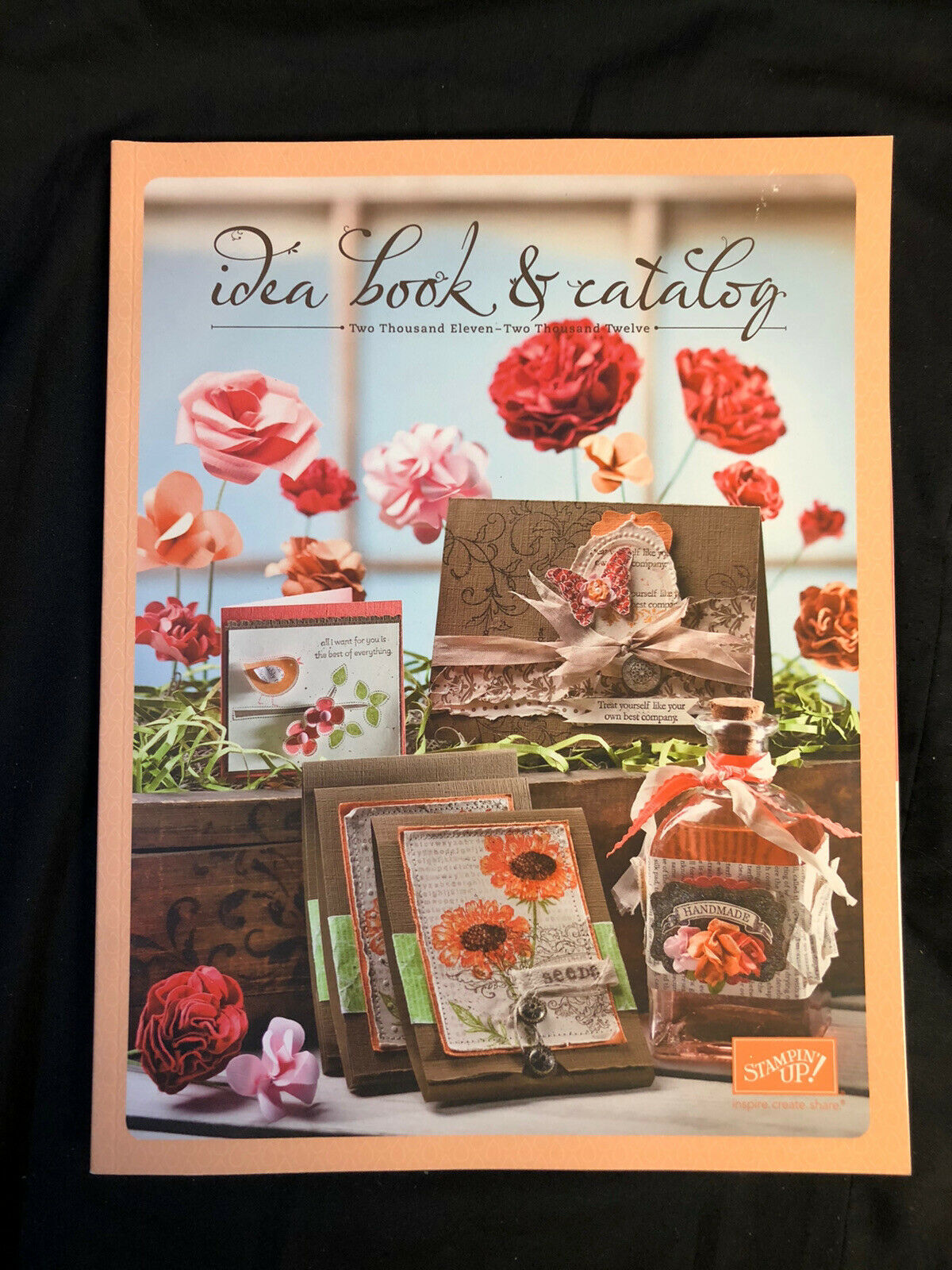 Stampin' Up Idea Book& Catalog 2011-2012 Condition~good, Retired