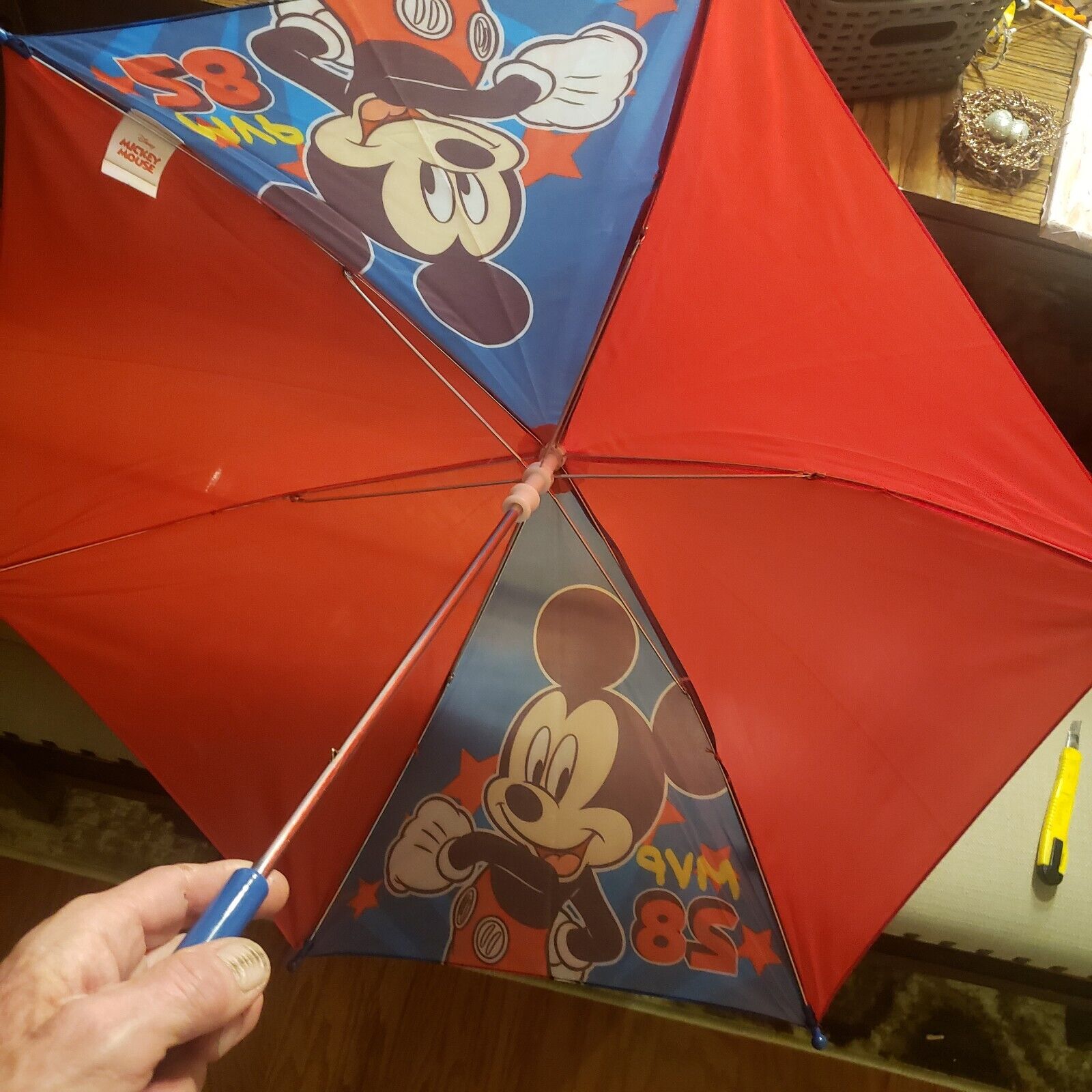 20 Toddler Kids Umbrellas 27" Across Mickey Minnie Mouse Princess
